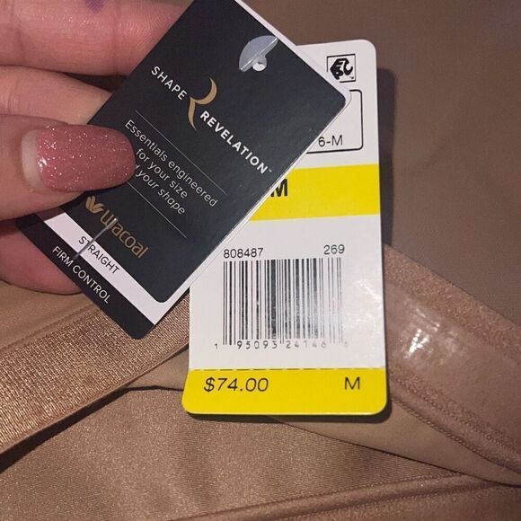 Wacoal NWT womens Shape Revelation Straight Hi-waist thigh shaper Shapeware M - Picture 7 of 7